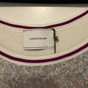 Longchamp Sparkling Sequin shirt